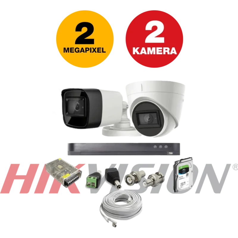2 Kamera, HikVision 2MP